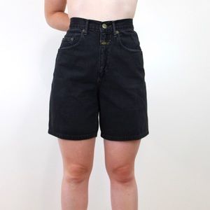 SOLD🖤Vintage Marithe Francois Girbaud Black Short